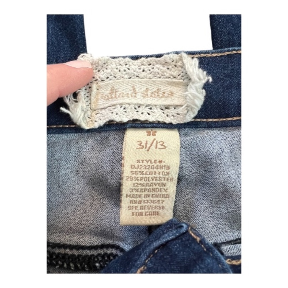 EUC Altar’d State Elise wash trouser bootcut jeans + belt | size 31 - Picture 7 of 8